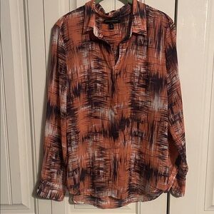 Women's Abstract Print Top